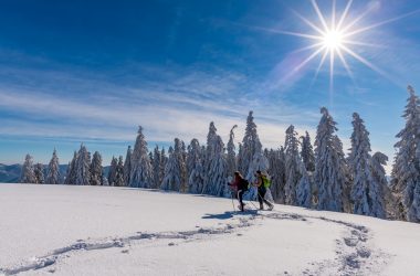 Schneeschuhlaufen, Klaus Hansen Schwarzwaldregion Belchen