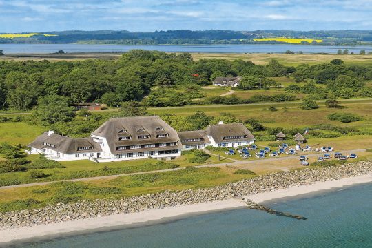 Luftbild Hotel Genueser Schiff