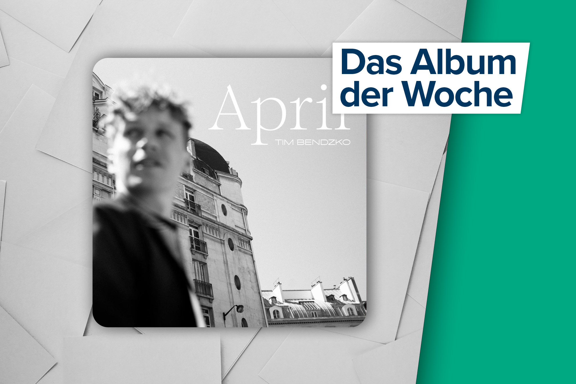 Tim Bendzko - April (Cover: Sony Music)