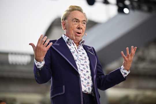 Andrew Lloyd Webber beim Thronjubiläum von Queen Elizabeth II am 4. Juni 2022 (Bild: Jeff J. Mitchell/AFP)