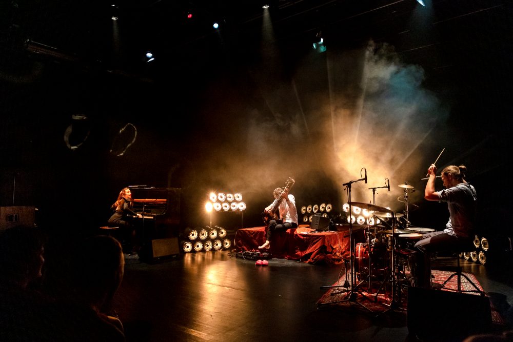 Pulsar Trio, live im T-Werk Potsdam (2020) – Bild: Benjamin Maltry