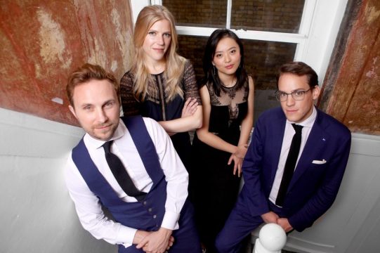 Das Doric String Quartet (Pressefoto)