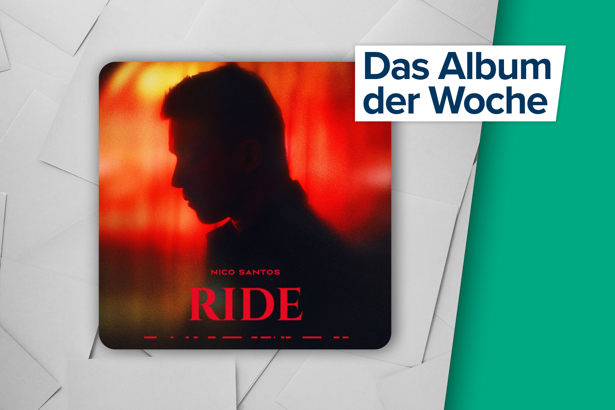 Das Album der Woche: "Ride" von Nico Santos (Universal Music)