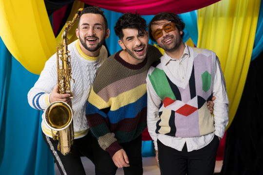 The Busker vertreten Malta beim ESC 2023 (Bild: Corinne Cumming/EBU)