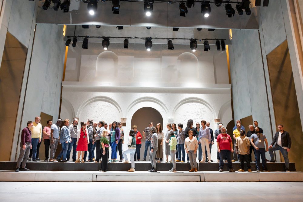Probe zu Verdis "I Lombardi" erstmals in der Lütticher Oper (Bild: OPRL)