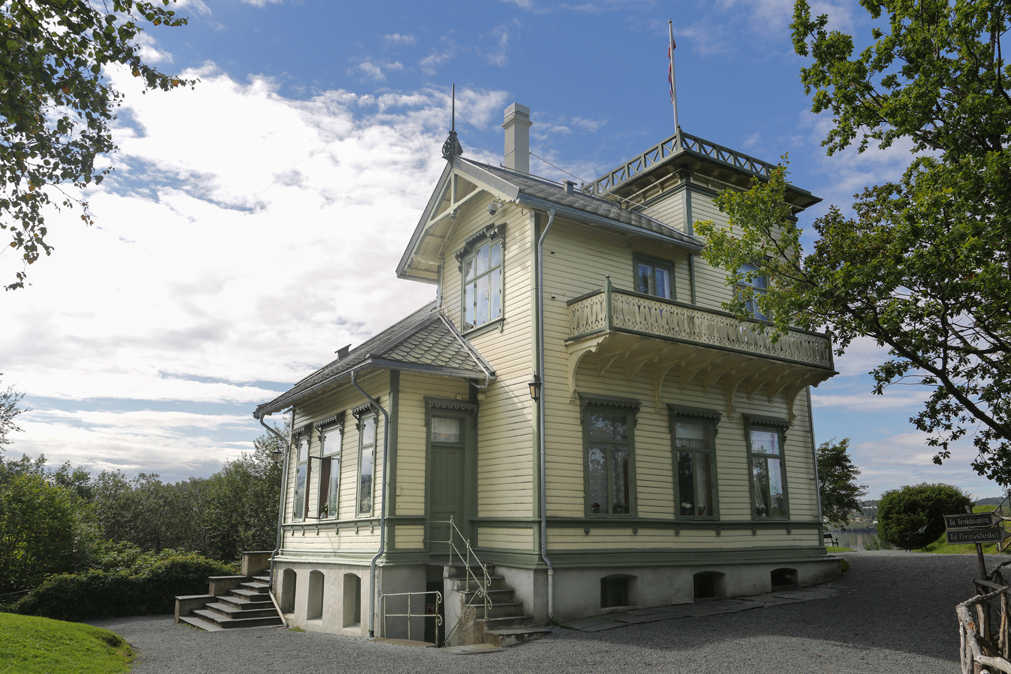 Illustrationsbild: © BildagentTroldhaugen in Bergen, Haus von Edvard Grieg (edia/Kartouchken)