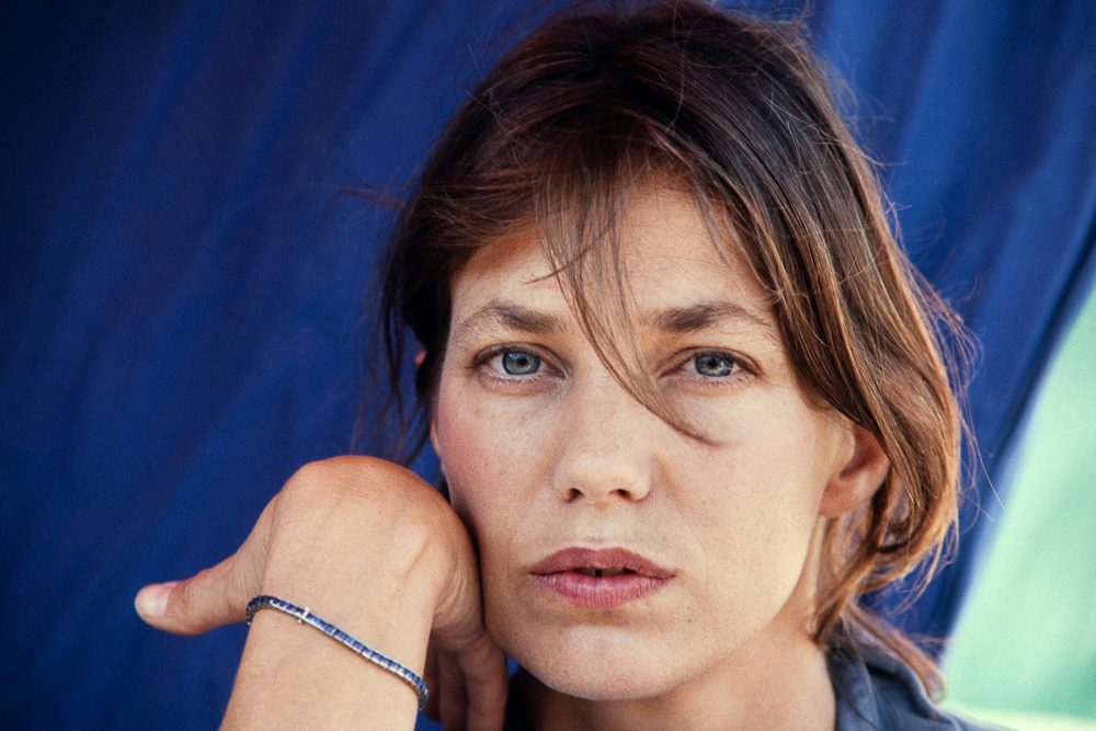 Jane Birkin in Deauville 1985 (Bild: Mychele Daniau/AFP)