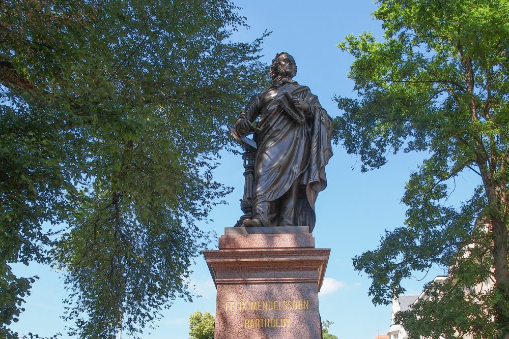 Mendelssohn-Denkmal in Leipzig (Bild: ©PantherMedia/Claudio Divizia)