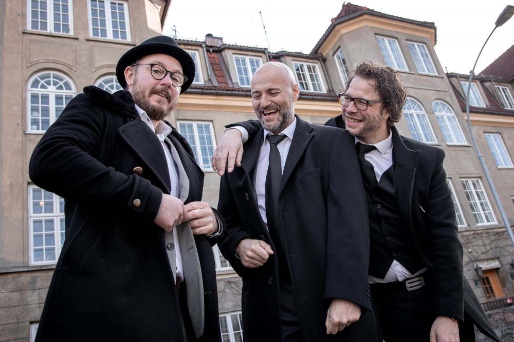 (vlnr.) Anders Aarum, Jens Fossum und Hermund Nygård (Foto: Lillian Julsvik)