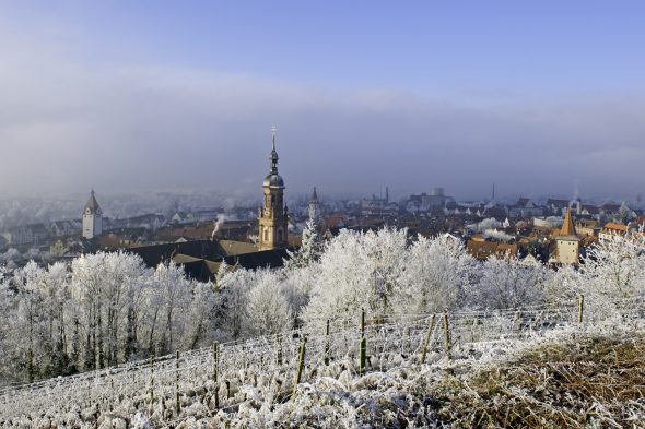 Gengenbach Winter Blick auf die Stadt Foto D. Wissing