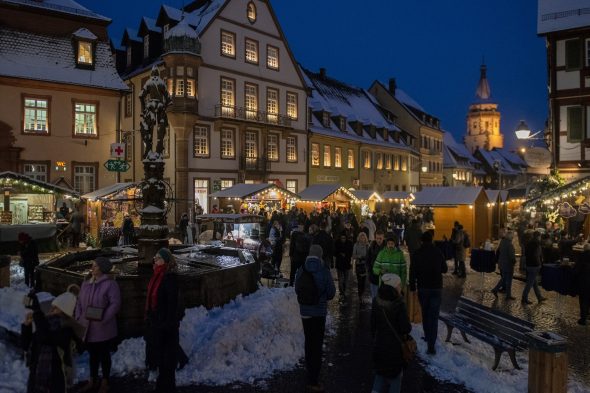 Markt Blick Niggelturm Foto D. Wissing
