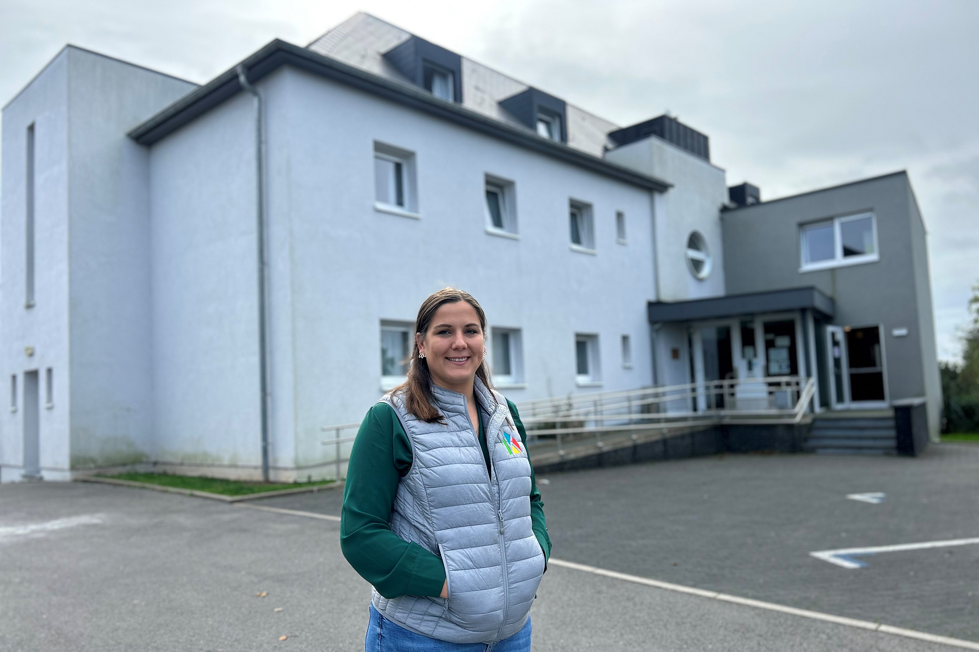 Maurane Lannois, die Leiterin der Eupener Jugendherberge (Bild: Kaleo)