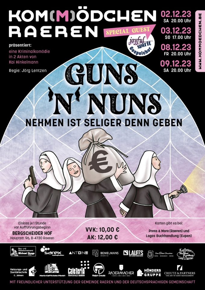 Kom(m)ödchen Raeren präsentiert "Guns 'n' Nuns"