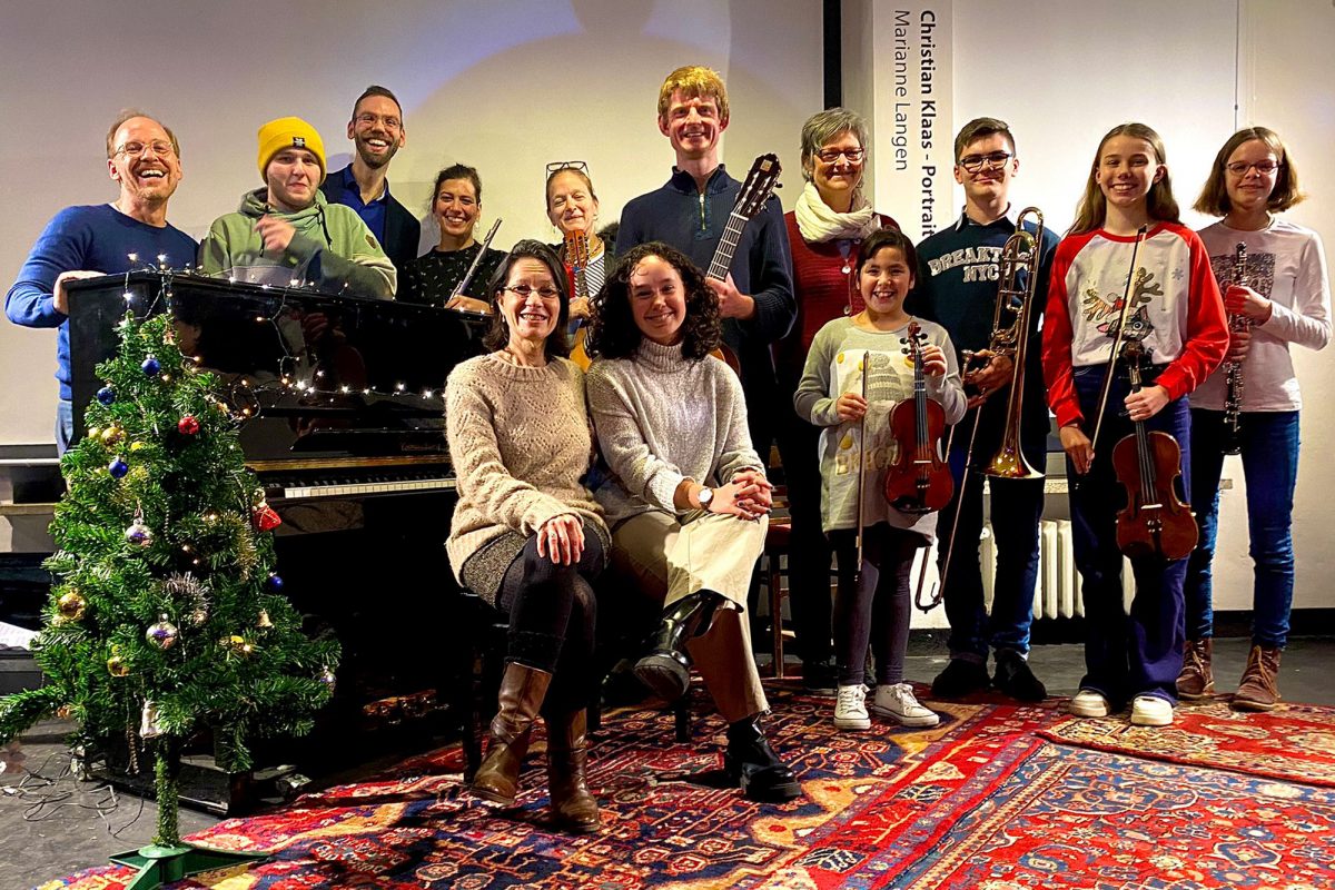 Es gab sogar schon eine Weihnachtsausgabe mit Abschlusskonzert im KuKuK an der Grenze zwischen Eupen und Aachen (Bild: EU-Music)