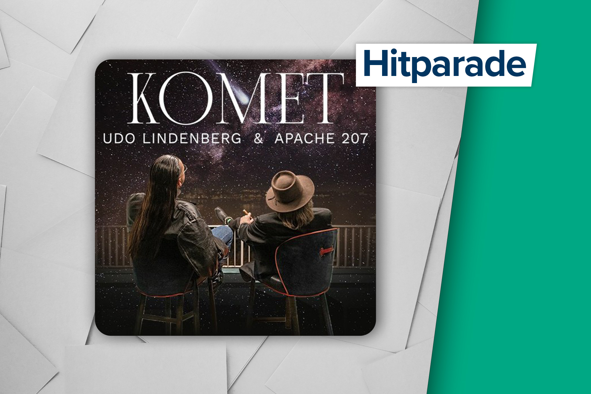 "Komet" von Udo Lindenberg & Apache 207 (Label: Warner Music)