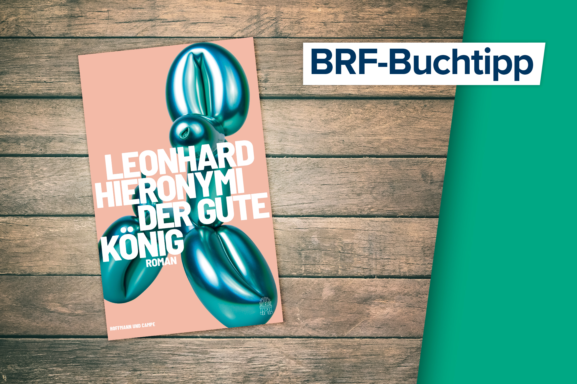 Buchtipp der Woche: Der gute König von Leonhard Hieronymi (Cover: Hoffmann und Campe)