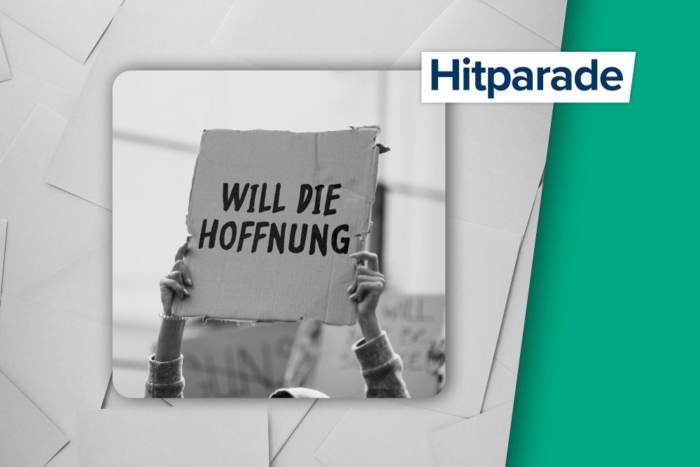 Höchster Neueinstieg in der Hitparade: "Will Die Hoffnung" von Silbermond