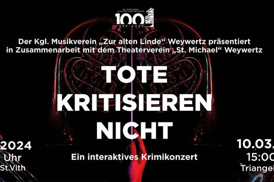 Tote Kritisieren Nicht Musikverein Weywertz