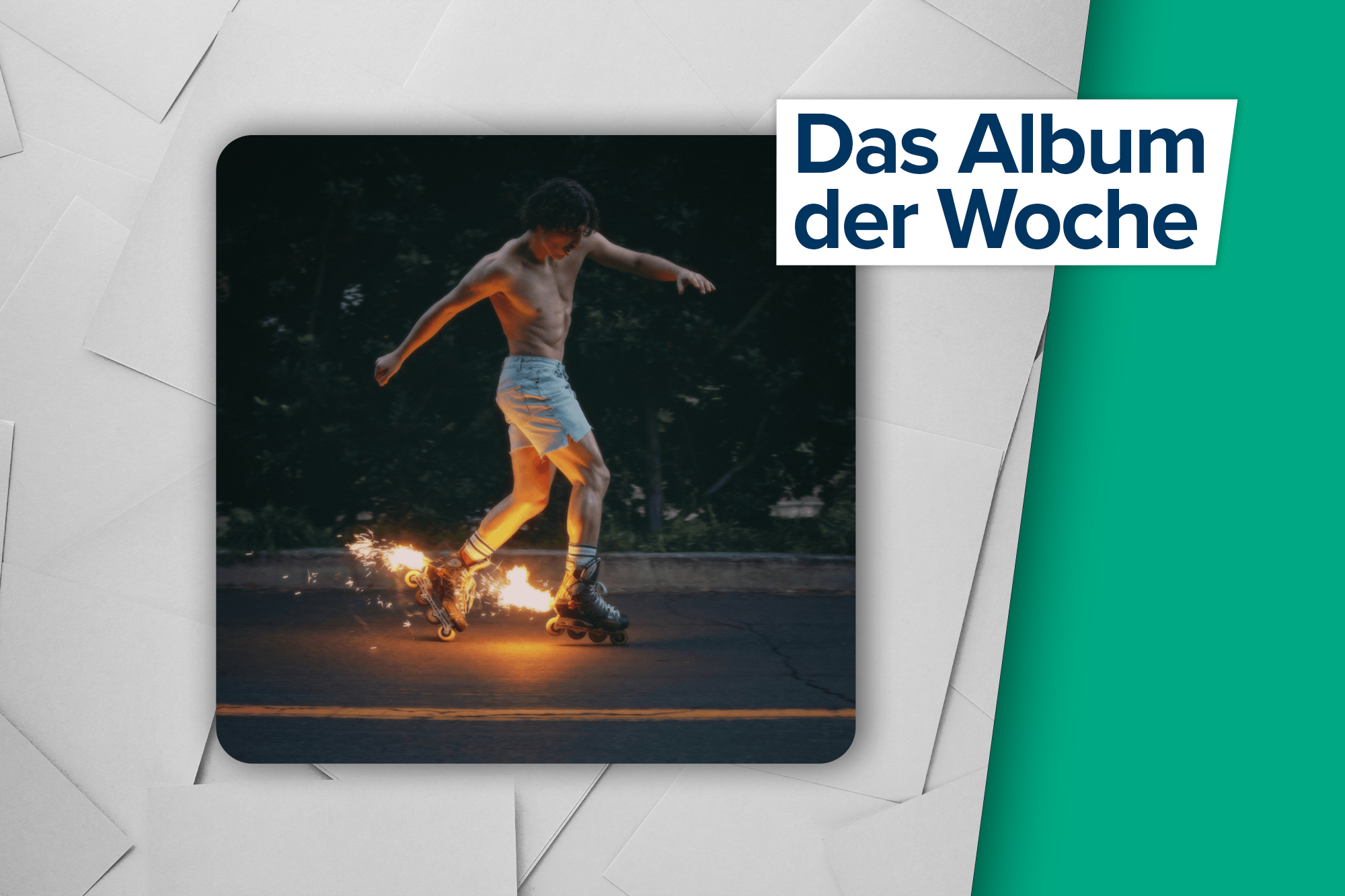 Album der Woche: "Fireworks & Rollerblades" von Benson Boone (Label: Warner Music)