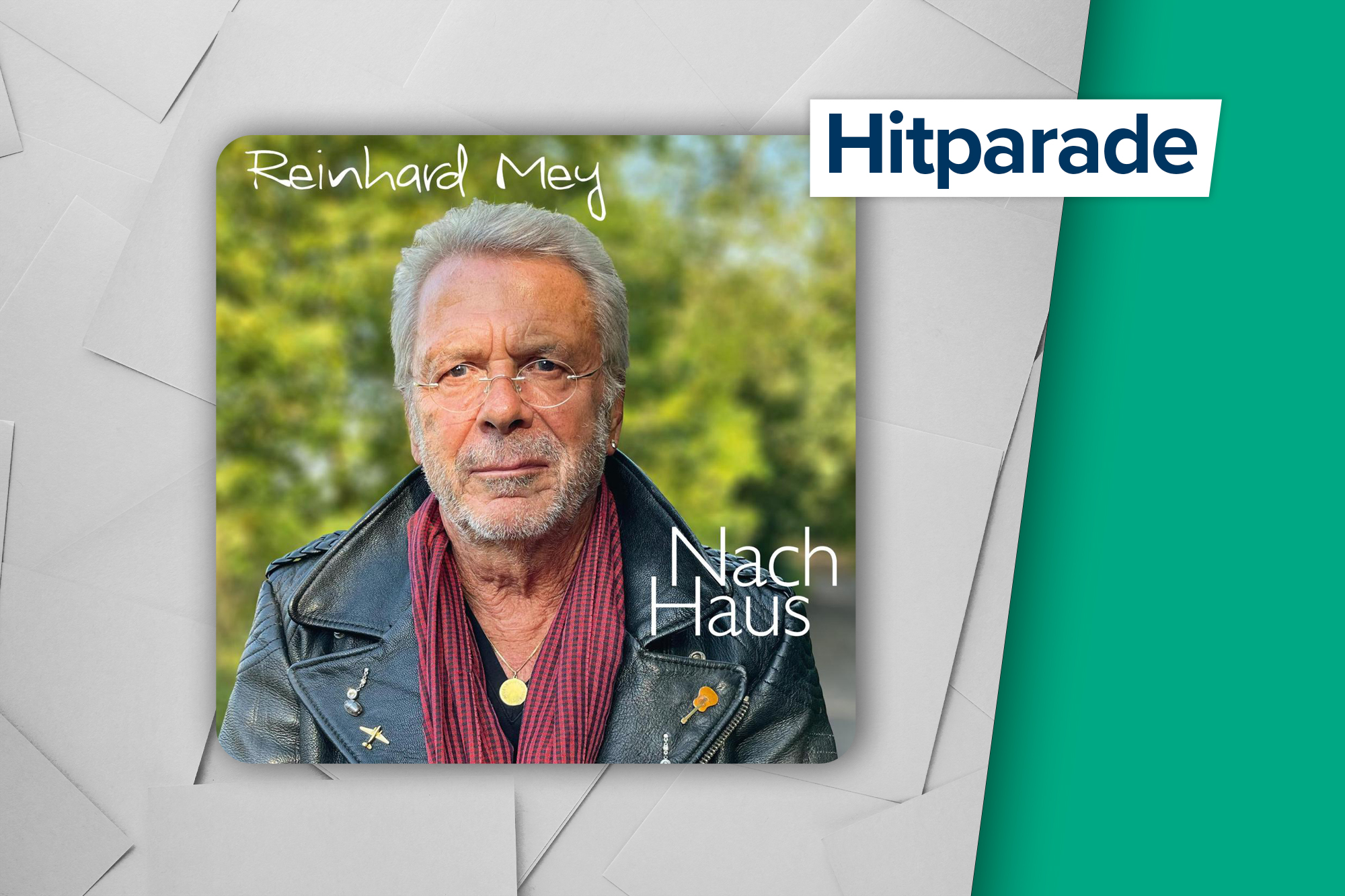Höchster Neueinstieg in der Hitparade: Du hast mich getragen aus dem Album "Nach Haus" von Reinhard Mey (Label: Odeon)