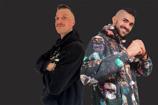Dennis Höltje aka Kickz To Kill und Elias Riffi aka Terrorgrinch (Bild: privat)