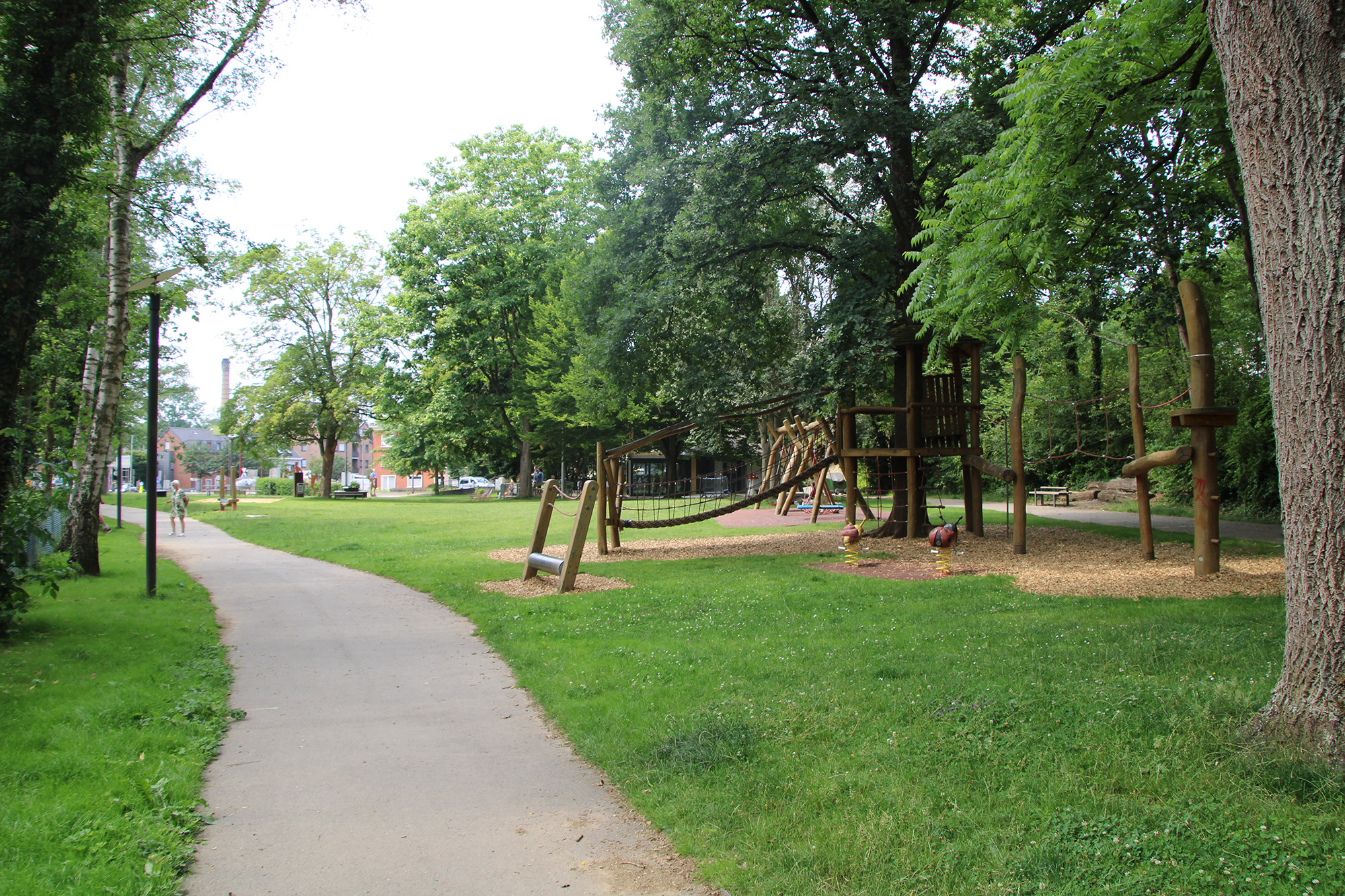 Temsepark in der Eupener Unterstadt