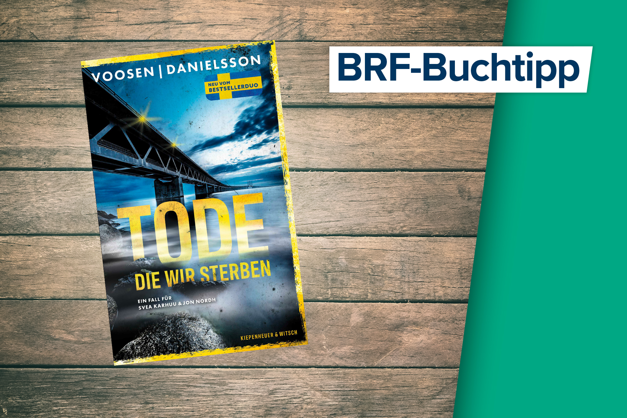 BRF-Buchtipp: "Tode die wir sterben" von Roman Voosen & Kerstin Signe Danielsson