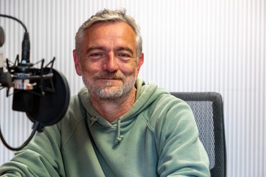 Roger Pint im BRF1-Studio