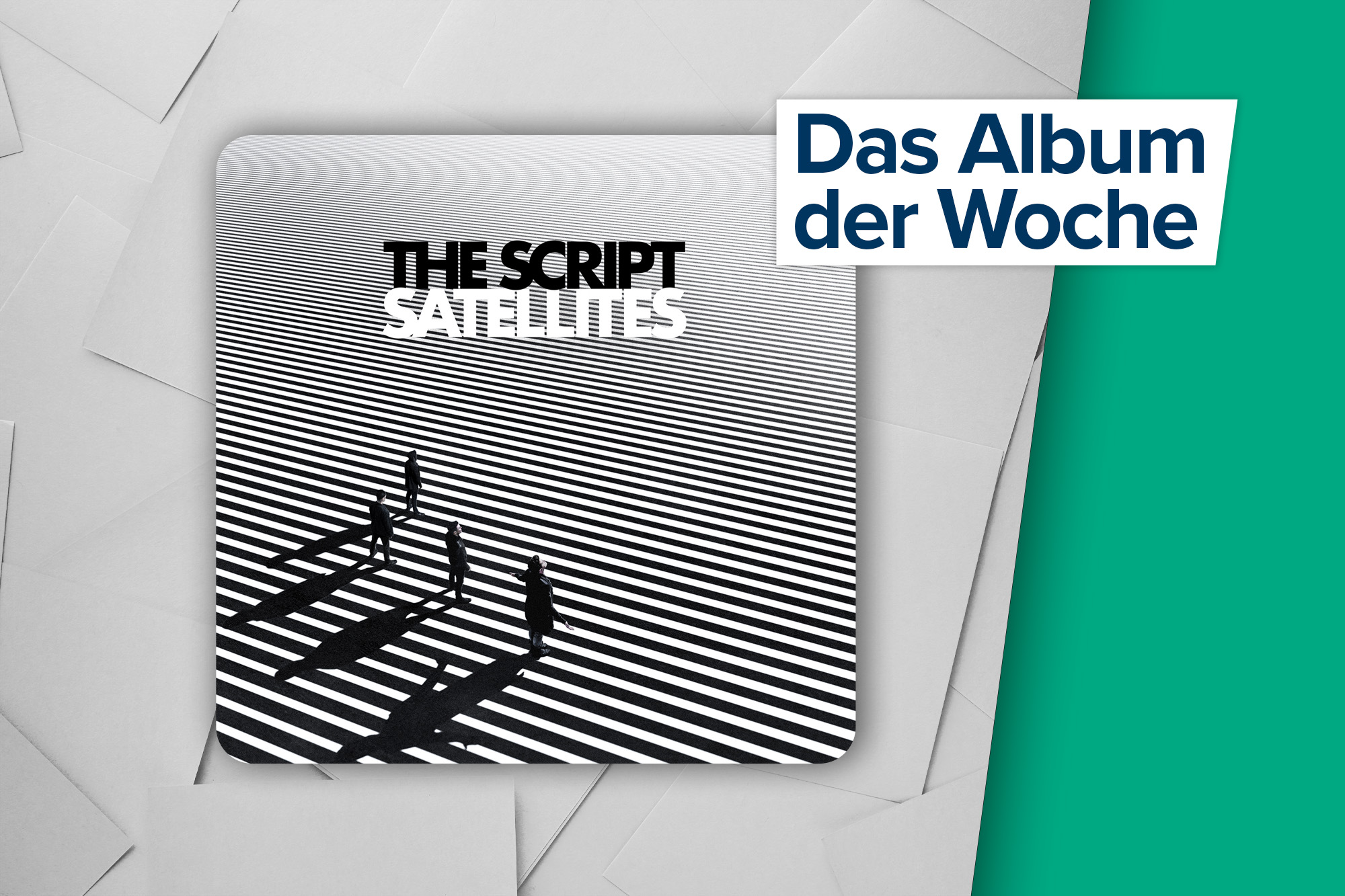 CD-Cover zu "Satellites" von The Script