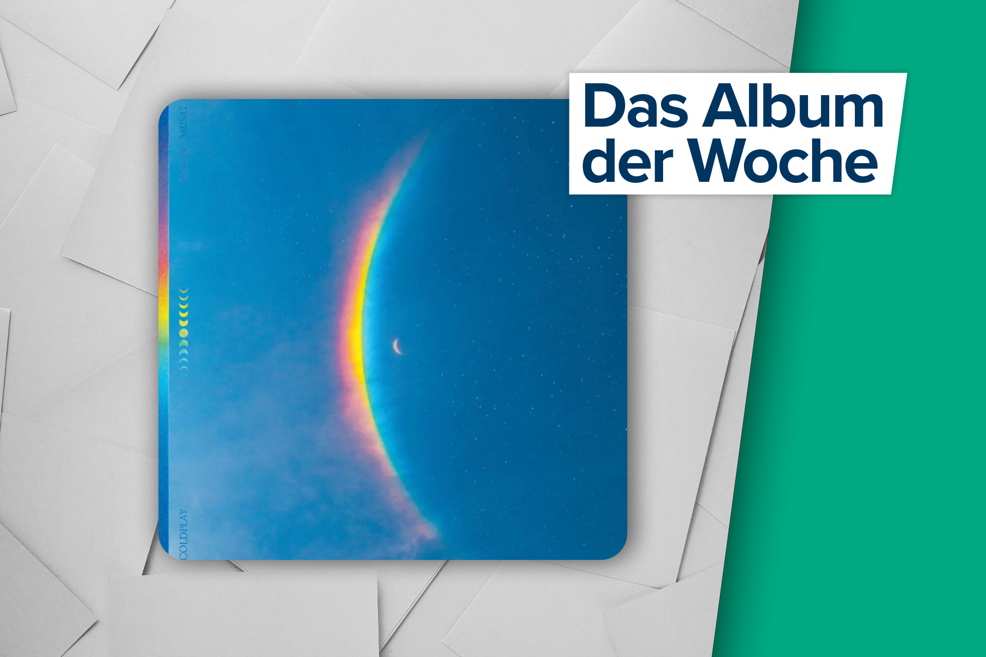 CD-Cover zu "Moon Music" von Coldplay