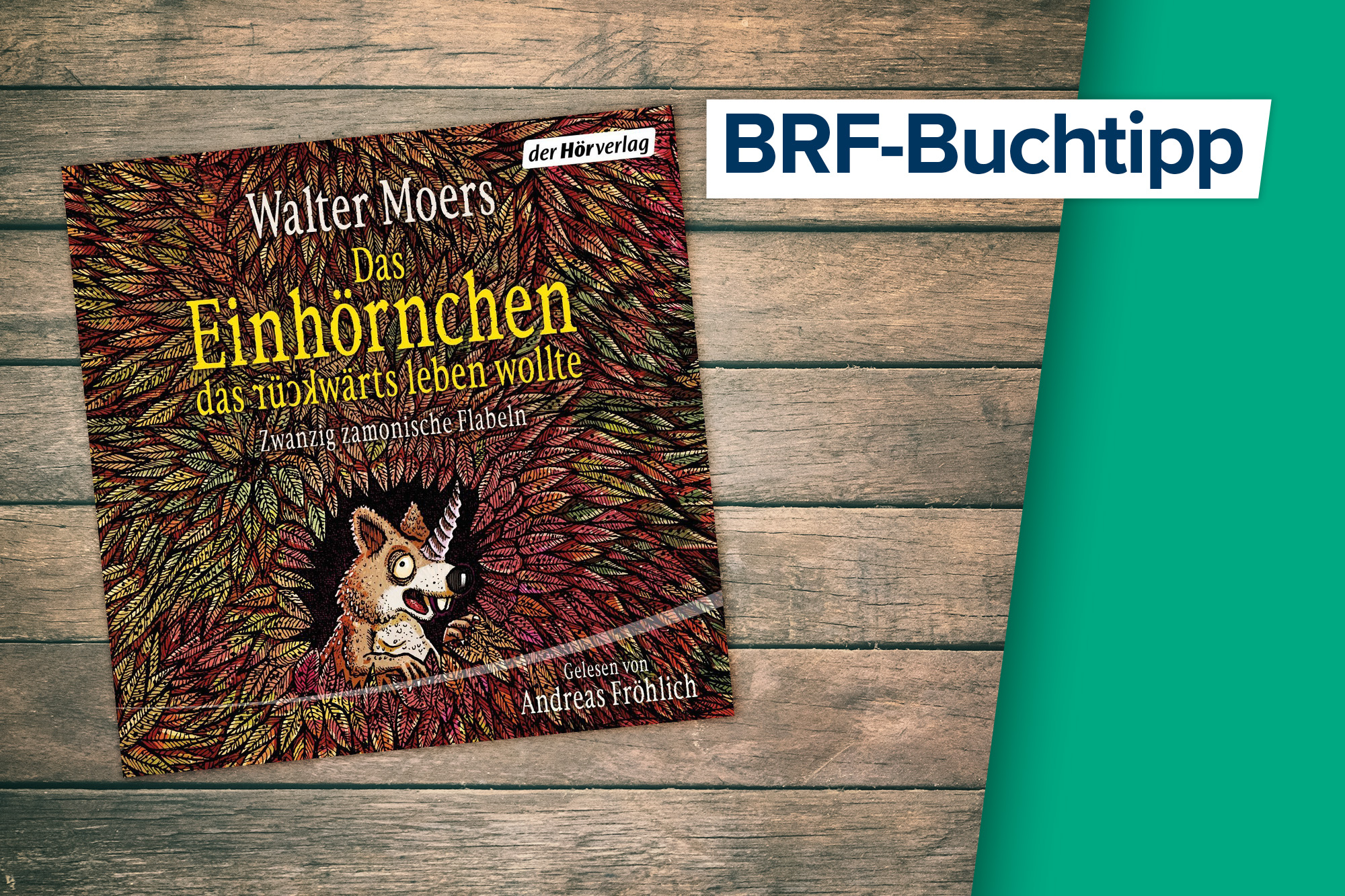 Walter Moers: Das Einhörnchen, das rückwärts leben wollte