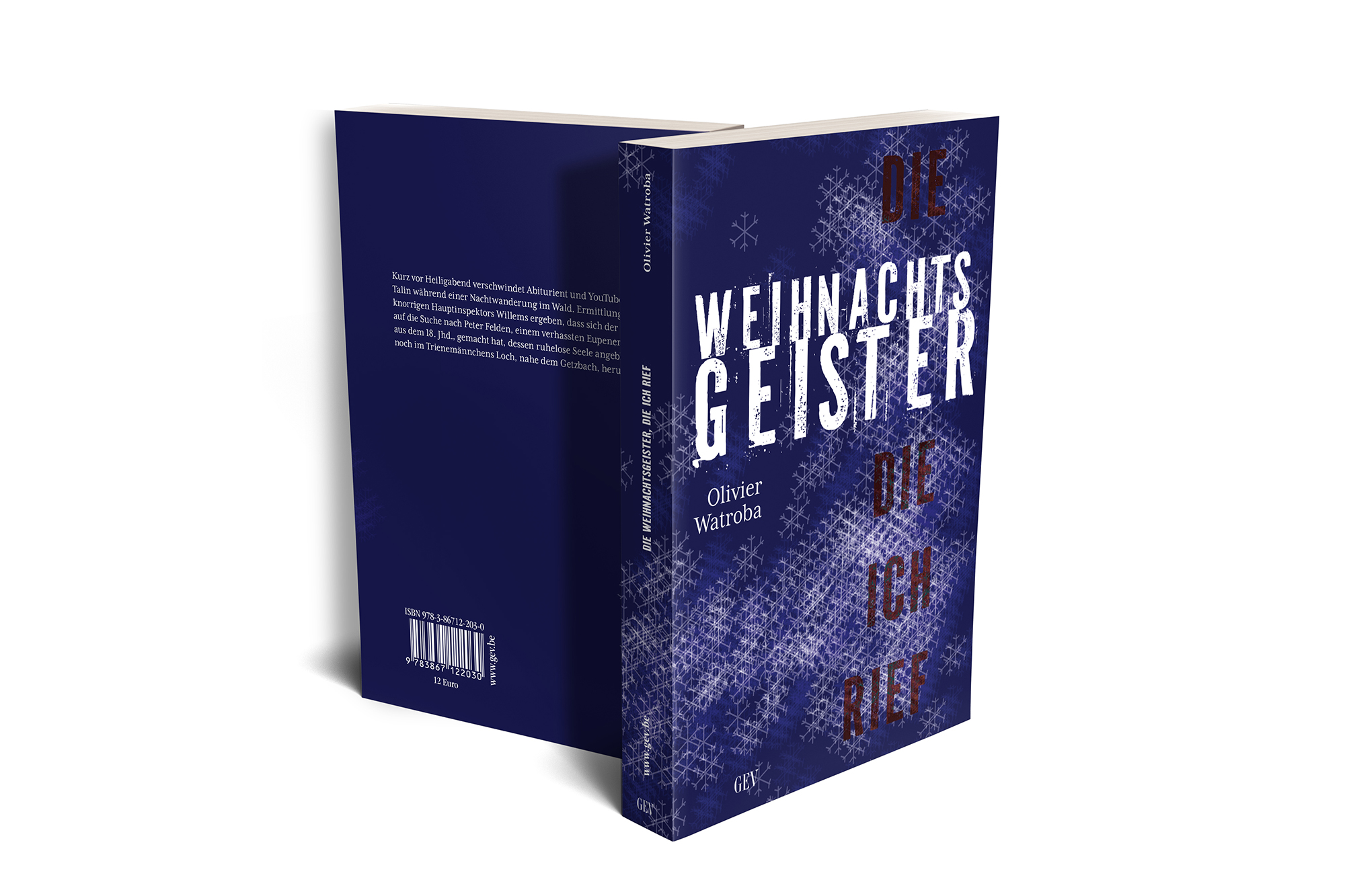 Buchcover zu "Die Weihnachtsgeister, die ich rief" von Olivier Watroba