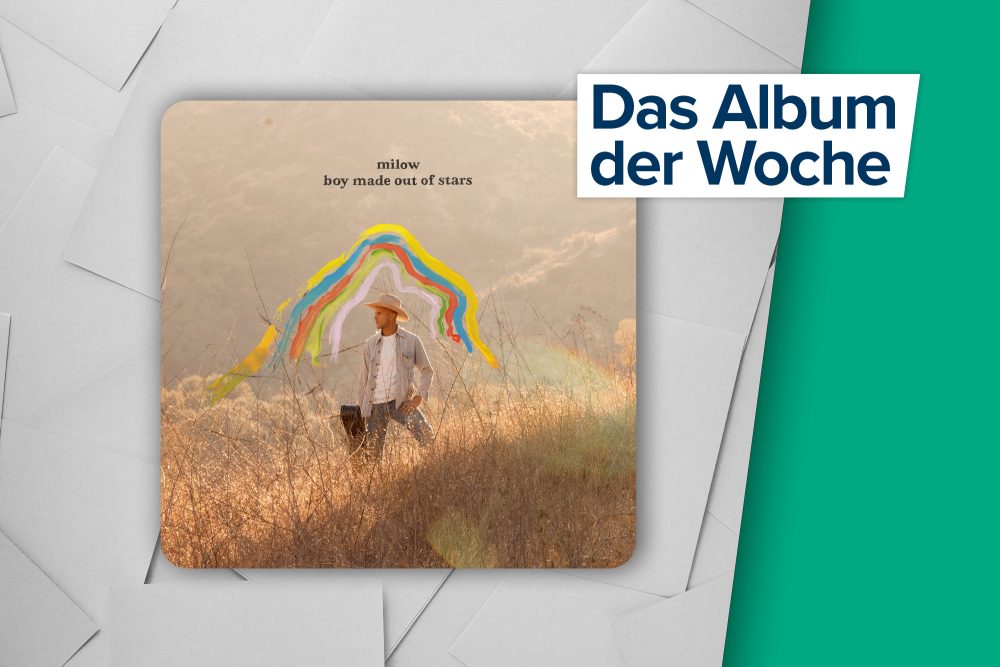 Das CD-Cover des Albums "Boy Made Out Of Stars" von Milow