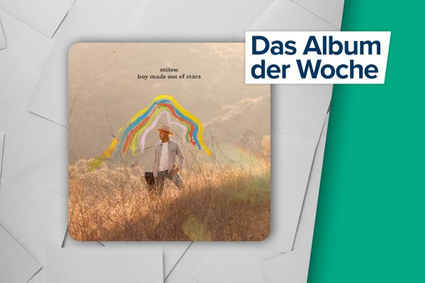 Das CD-Cover des Albums "Boy Made Out Of Stars" von Milow