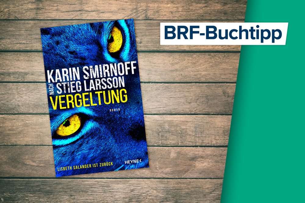 Buchcover zu "Vergeltung" von Karin Smirnoff nach Stieg Larsson