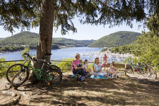 Fahrradfahren am Edersee