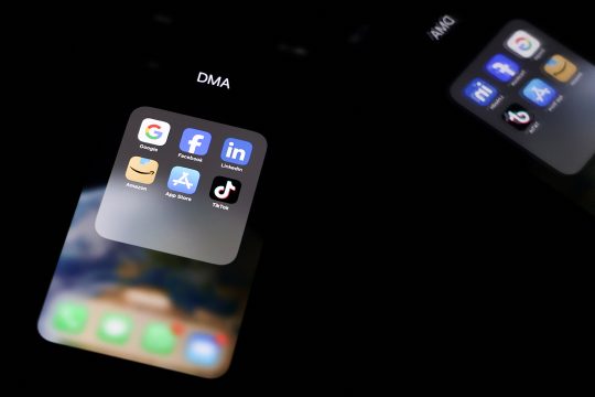 Smartphone mit Apps