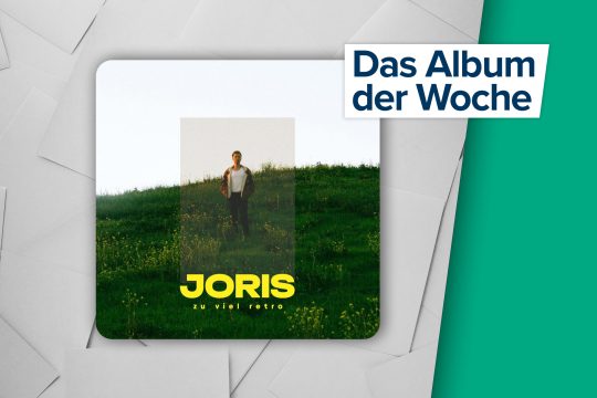 CD-Cover zu "Zu viel Retro" von Joris