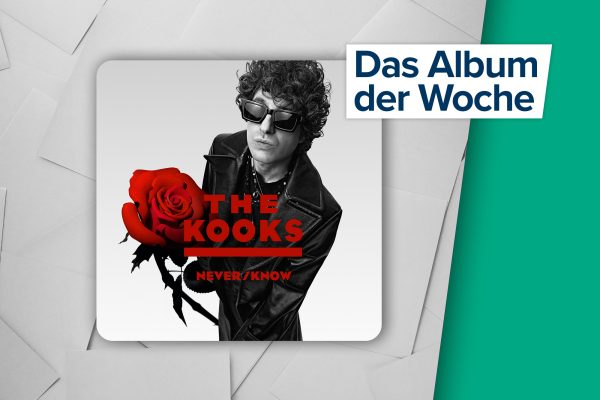 CD-Cover zu "Never/Know" von The Kooks