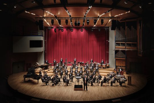 Die Luxemburger Militärkapelle unter der Leitung von Jean-Claude Braun