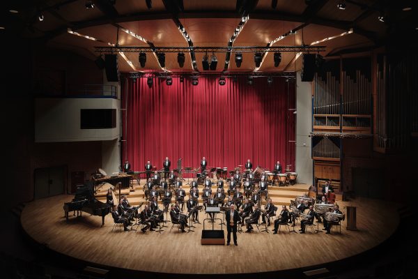 Die Luxemburger Militärkapelle unter der Leitung von Jean-Claude Braun