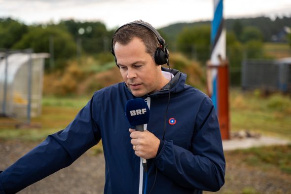 Gemeindebattle: Burg Reuland - Alain Kniebs am Mikro