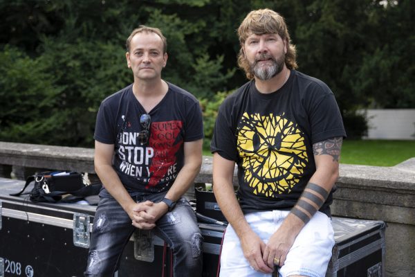 Rea Garvey bei den Kurpark Classix 2024 mit Dany Broich