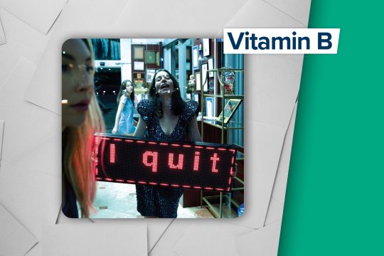 CD-Cover zum Album "I quit" von Haim