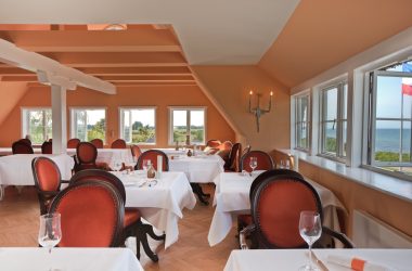 Das Restaurant im ersten Stock