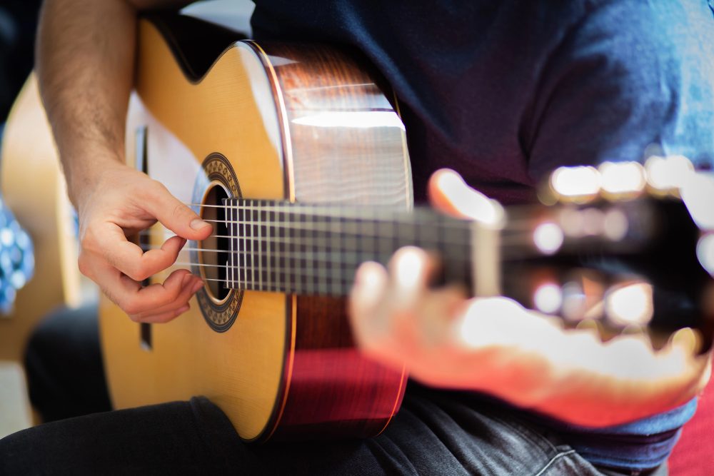 Gitarrenspieler