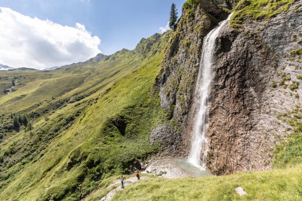 Wanderung am Schleierwasserfall