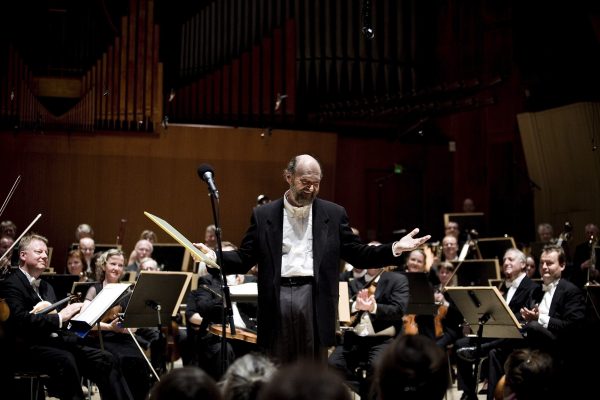 Komponist Arvo Pärt am 22. Mai 2008 bei einem Konzert in Kopenhagen