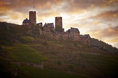 Burg Thurant im Abendlicht