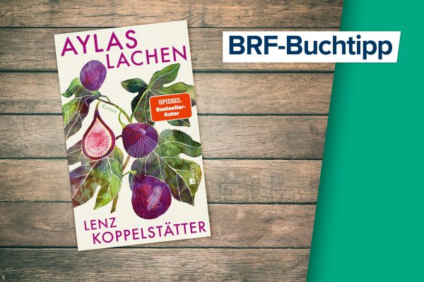 Buchcover zum Buchtipp: "Aylas Lachen" von Lenz Koppelstätter